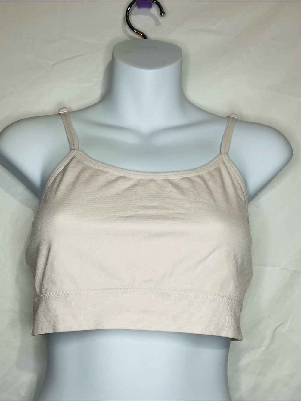 Rae Dunn Cream Stretch Bralette Top